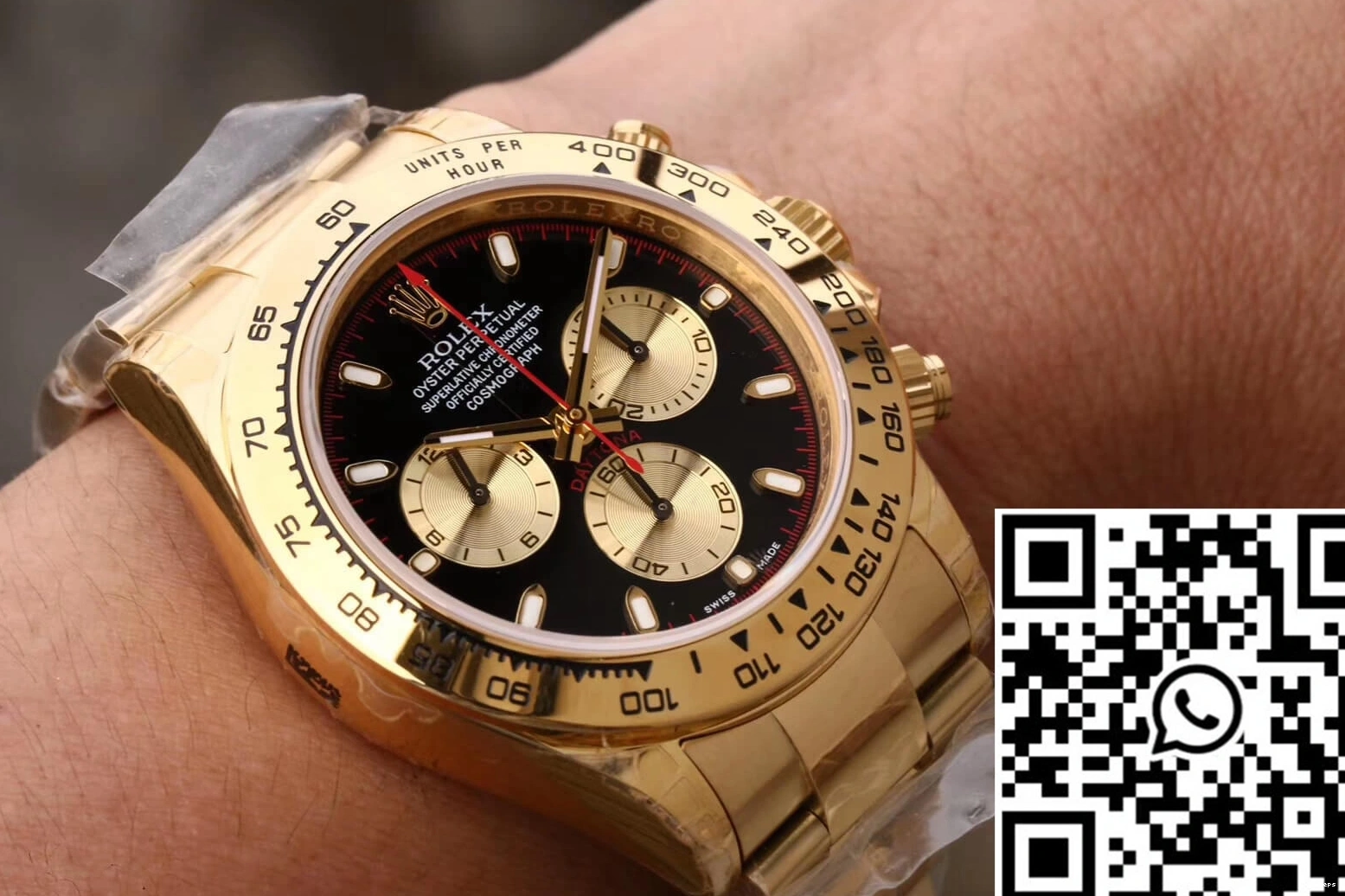 Dial Black M116508-0009 Factory Daytona JH Cosmograph Rolex 0501